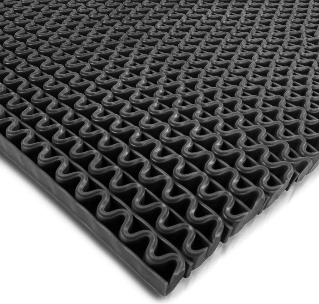 4 Pezzi Antiscivolo Piedini per Scaletta Cuscino del Piede di Gomma Della Scala Antiscivolo