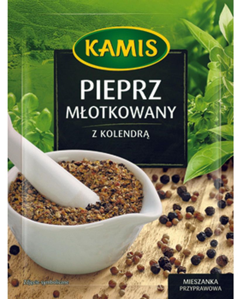 Kamis Mletý pepř s koriandrem Kořenící směs 15 G Obrázek produktu 