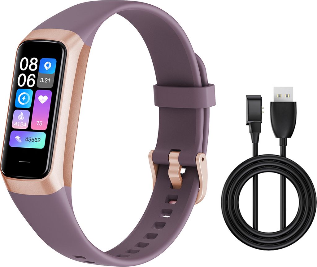 Smart Armband mit Herz Rate Monitor Wasserdicht Mehrere Sport Modi Bluetooth-kompatibel Sport Uhr Schlaf Monitor Armband