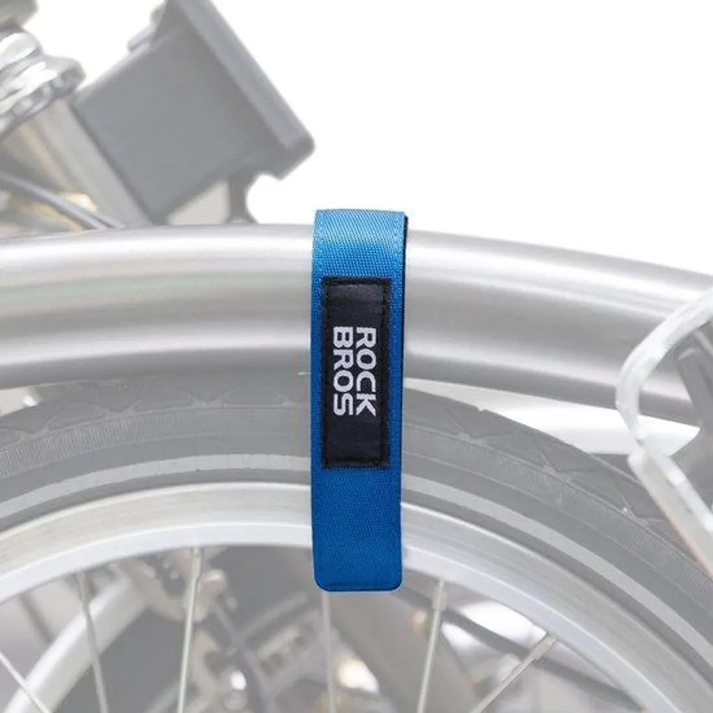 Fixation vélo pour pompe et antivol compatible cadre pliant Brompton