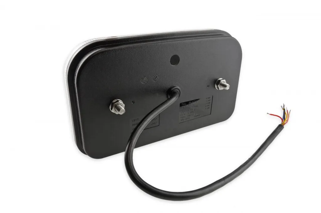 Feu arrière à LED dynamique gauche pour remorque avec clignotant défilant