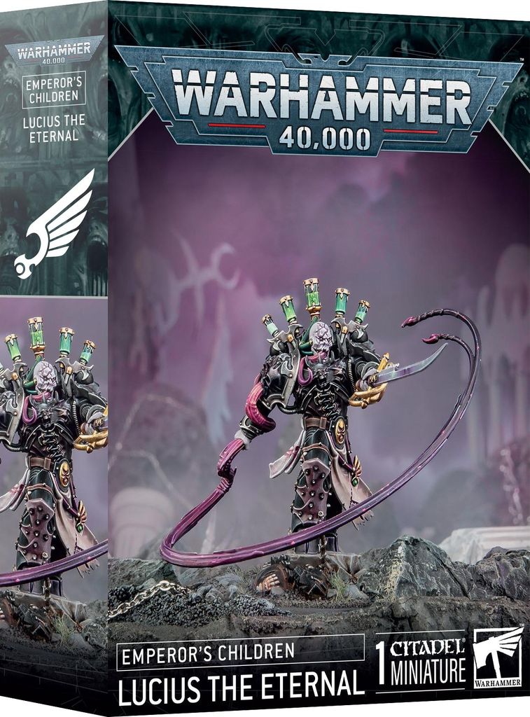Games Workshop Lucius the Eternal, Zberateľská akčná Obrázok produktu 