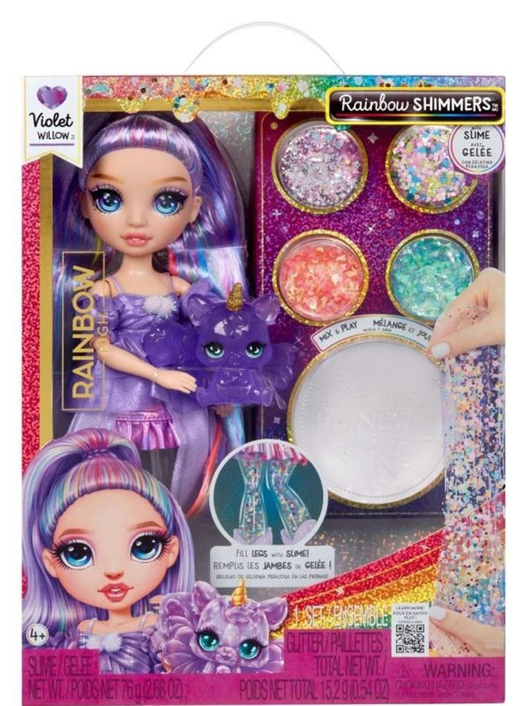 Rainbow High Rainbow Shimmers with Slime Fashion Doll - Produktbild 