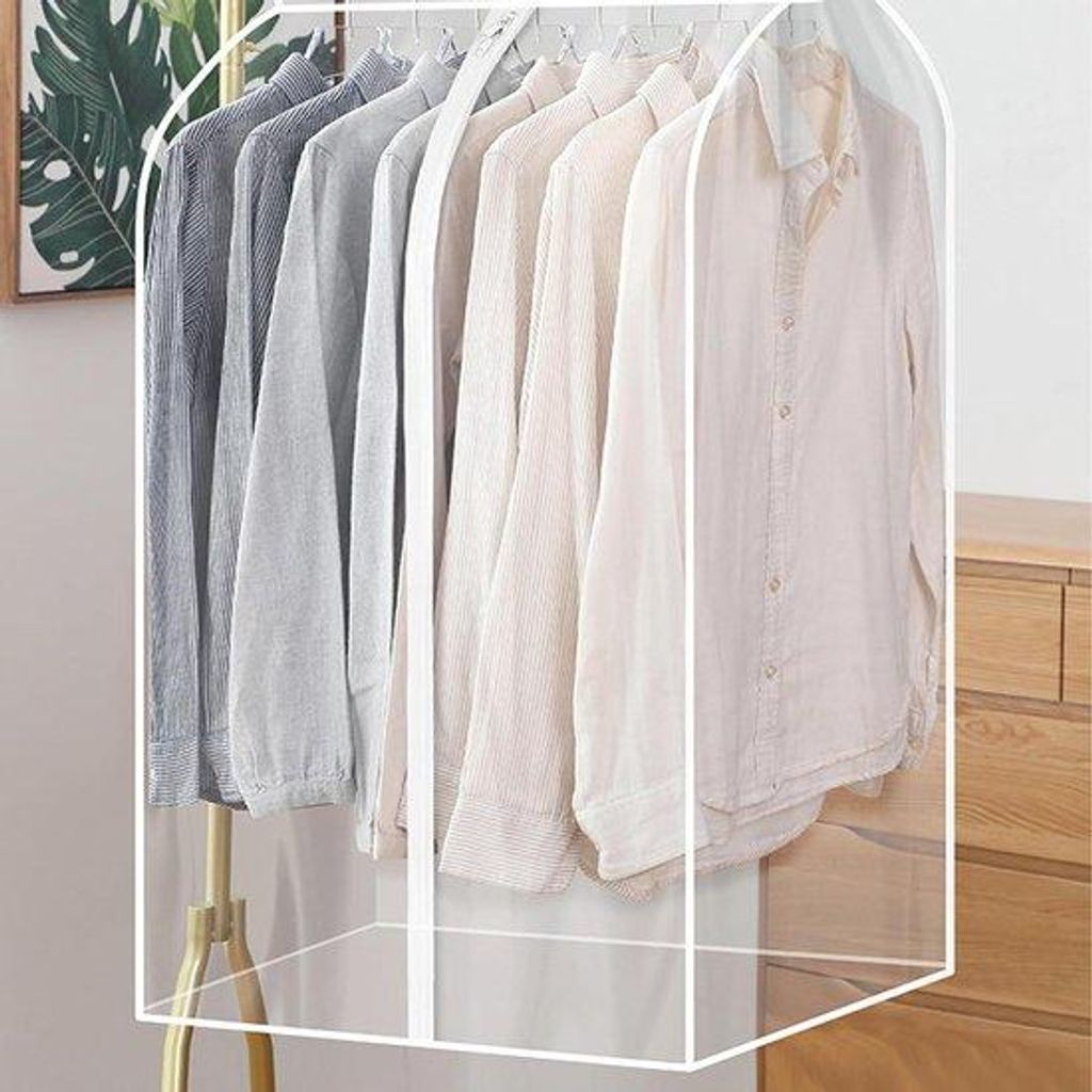 Kleiderschutz für Kledingrek - Stoffschutz für Kleidung - Schutz für Kledingstücke - 2er Pack - Stoffdicht - für Schrank oder Kleiderstange - ...