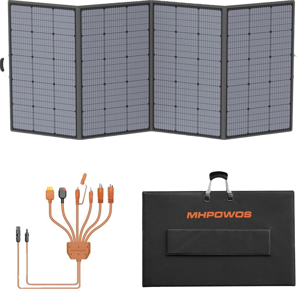 Solarpanel, tragbar, hohe Effizienz, 400W Solarpanel