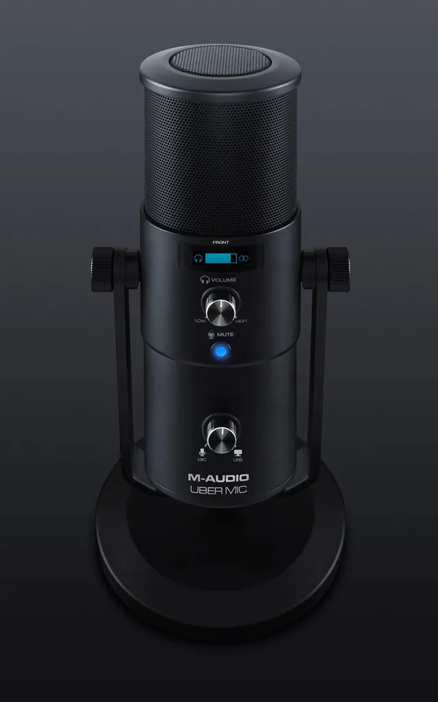 Microfono M-Audio Uber Mic USB | Miglior Audio Streaming Gaming PC - 6