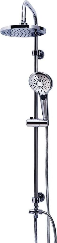 RIDDER Duschset Regendusche und Massage-Duschkopf Bahamas Chrom 91440