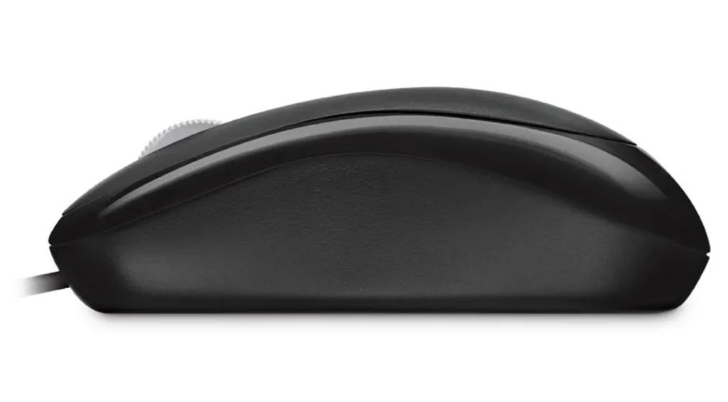 Souris Microsoft Basic Optical ambidextre avec molette de défilement