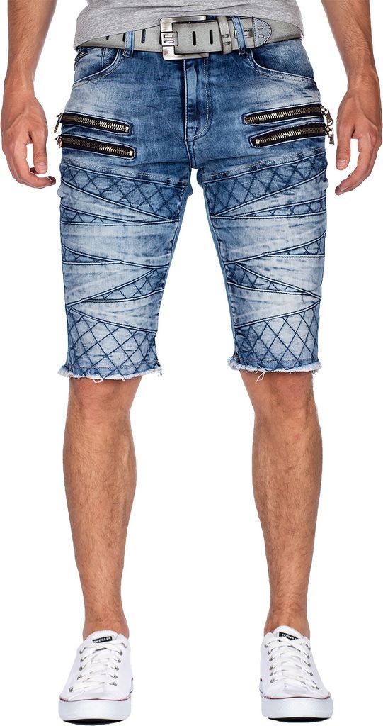 Cipo & Baxx Herren Shorts CK194 Blue W31