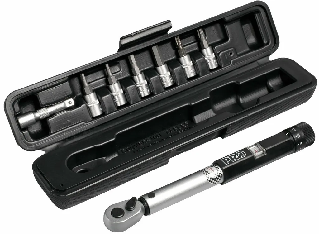 Clé dynamométrique PRO PR100340 avec réglage micrométrique en boîte