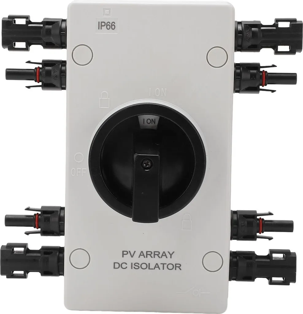 Sectionneur Solaire IP66 - Sécurisez votre Circuit PV 1000V contre l'Humidité