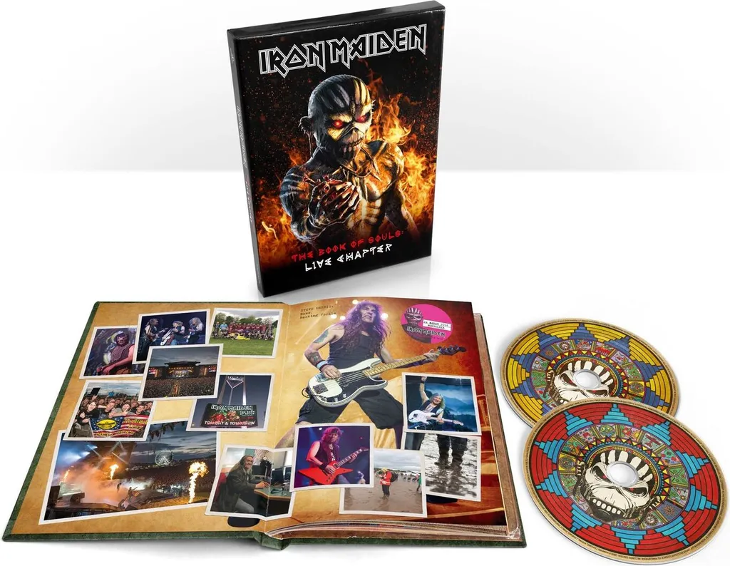 Iron Maiden Live Chapter Deluxe CD : l'Album Complet pour Fan et Collection