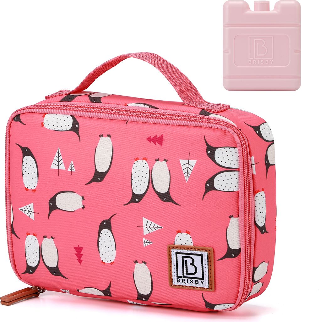 Brisby 4-lagige isolierte Kühltasche - Lunchtasche 2,5 Liter - Pinguin