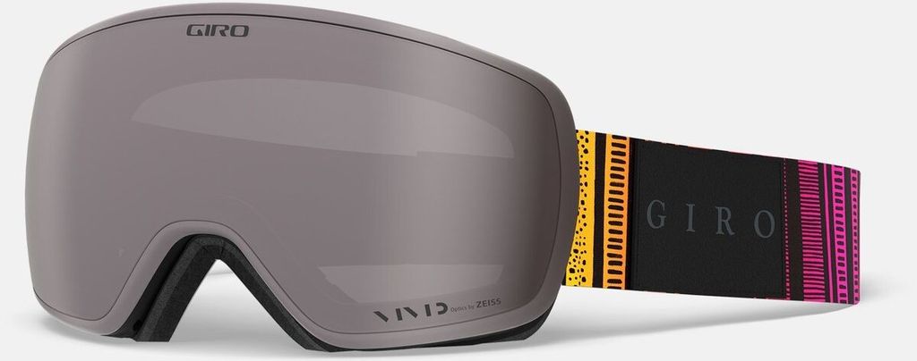 Giro Snow Goggle EAVE Pink yellow lines Brille und Vivid onyx S3 Scheibe (ohne Ersatzscheibe) Damen