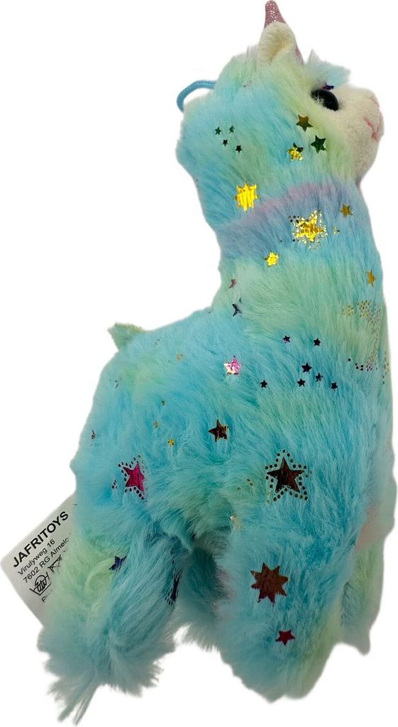 Alpaka Regenbogen Plüsch-Tier 19 cm groß niedliches weiches Kuschel-Tier Lama Spielzeug bunt Baby Valentinstag Geburtstag Weihnachten Hochzeitsta...