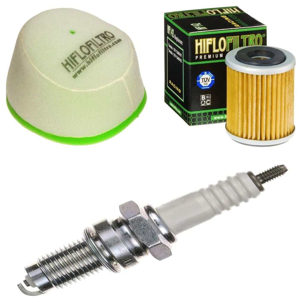 Service-Kit für Yamaha YZ 250 F 4T 2001-2002 Luftfilter Ölfilter Zündkerze von pamoto - Neu