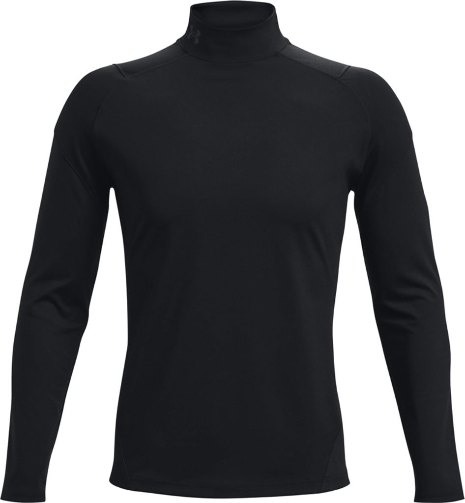 UNDER ARMOUR Rush ColdGear Stehkragen Shirt Herren 001 - black/black XXL