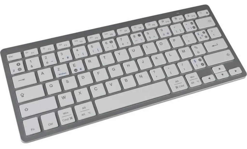 Clavier Bluetooth Bluestork KB-MINI-PC-MAC/FR Azerty Blanc Compact