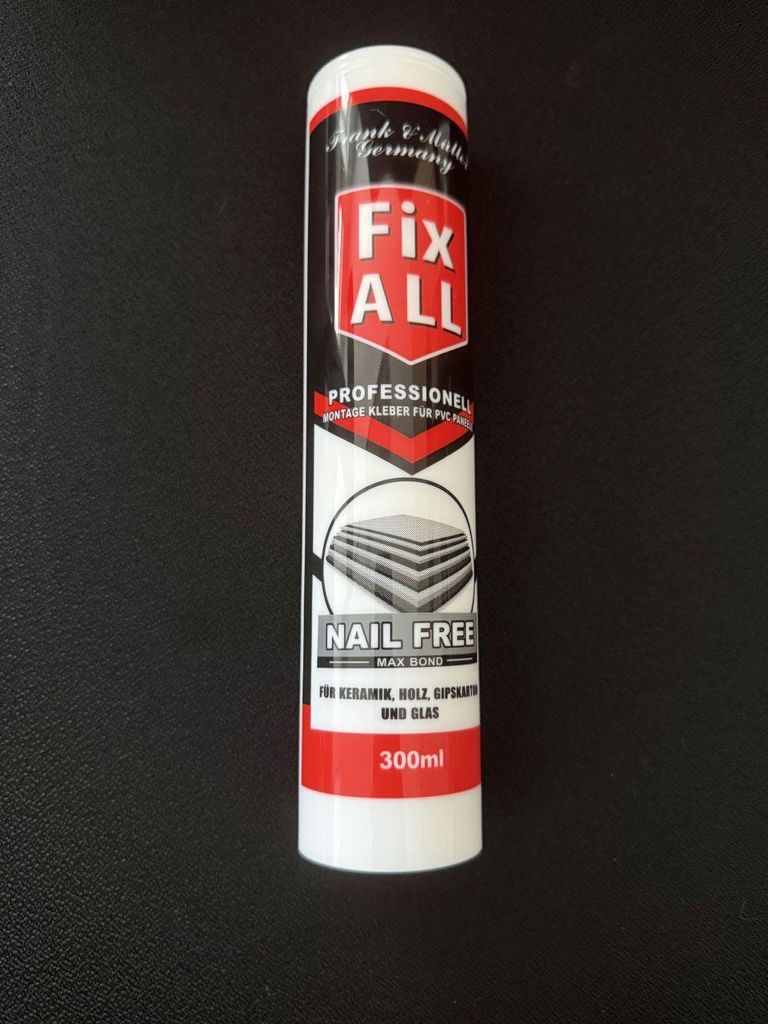 Montagekleber Fix ALL Weiß - Hybrid-Montagekleber 300ml Produktbild 