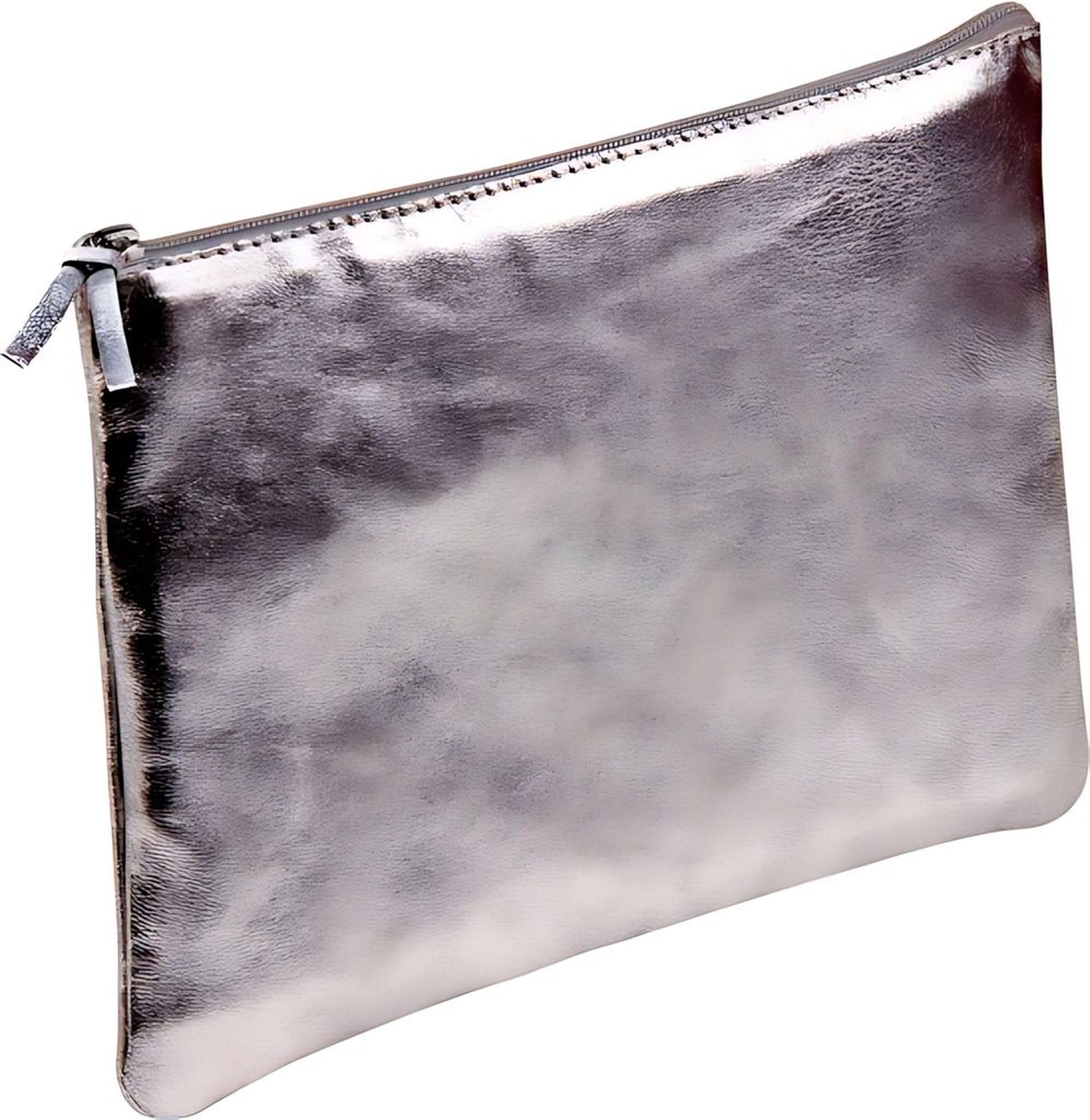 Astuccio in pelle con perle d'argento Immagine del prodotto 