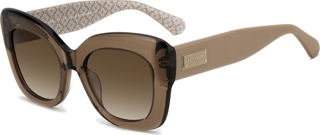 Kate Spade KS KALIE 2/G/S Beige crystal 52/20/140 Damen Sonnenbrillen