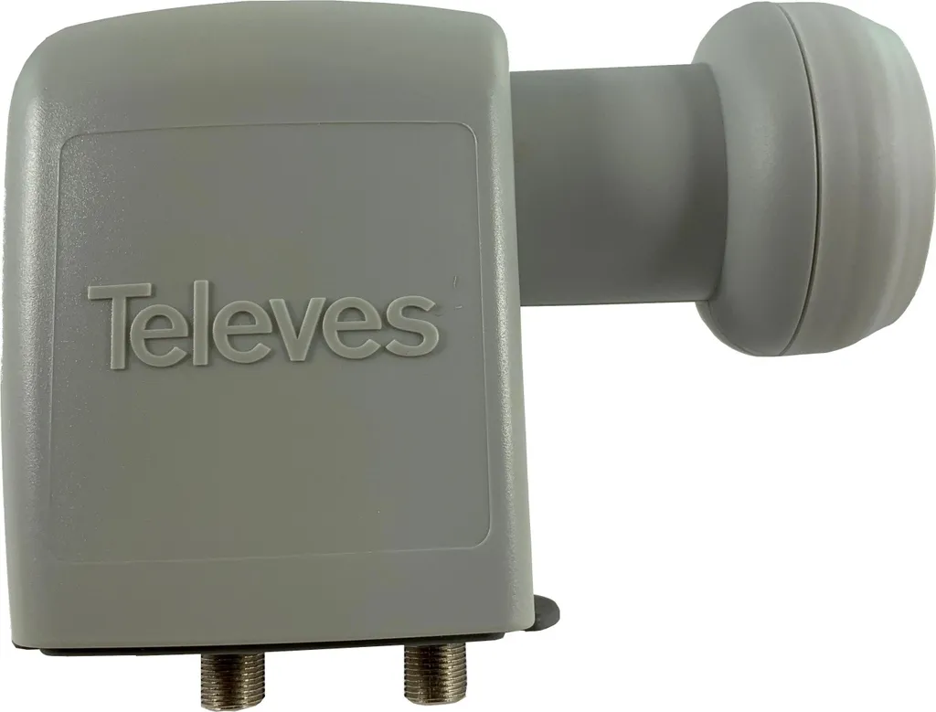Televes Twin LNB, feed 40 mm, collegamento diretto 2 utenti, 1 pz.