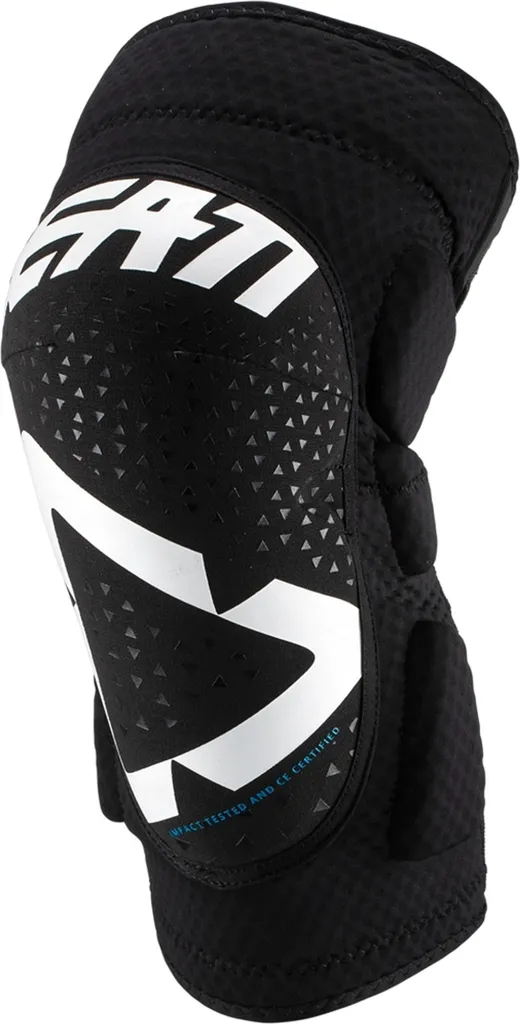 Genouillère Leatt 3DF 5.0 Blanc-Noir S-M protection VTT et motocross