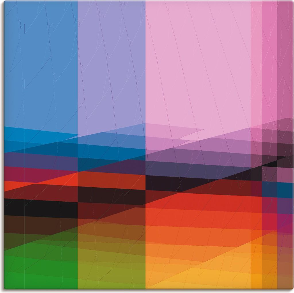 ARTland Leinwandbild Muster 2016 010 Größe: 70x70 cm
