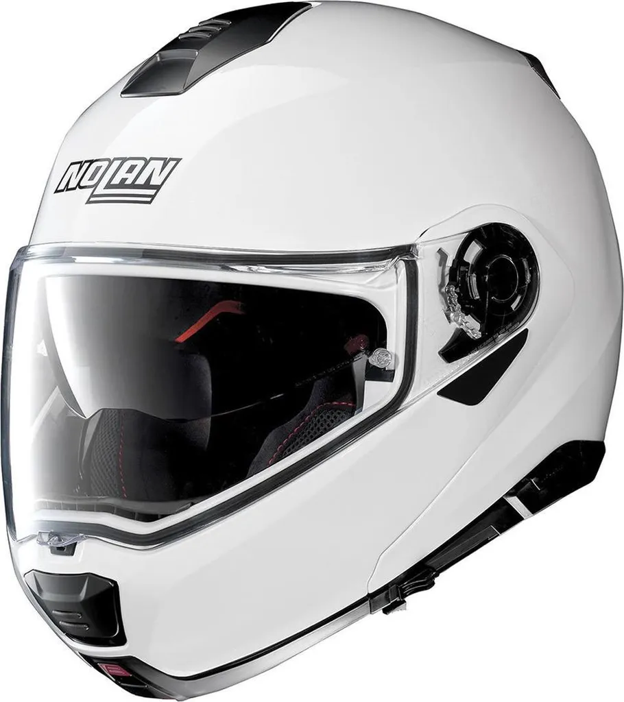Casque Moto Modulable Nolan N100-5 Special Blanc Brillant en 2XL