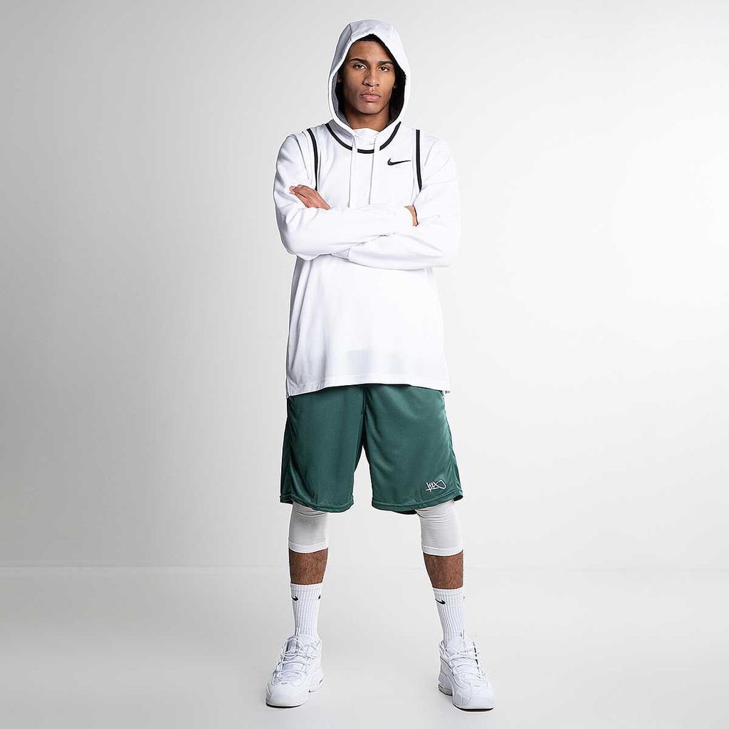 K1X Basketball New Micromesh Shorts mit 3 Taschen, Farbe:Grün, Kleidergröße:XS