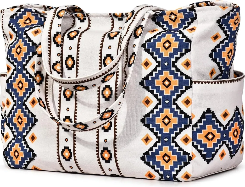 Sac de plage femme XXL imperméable avec fermeture éclair grand format