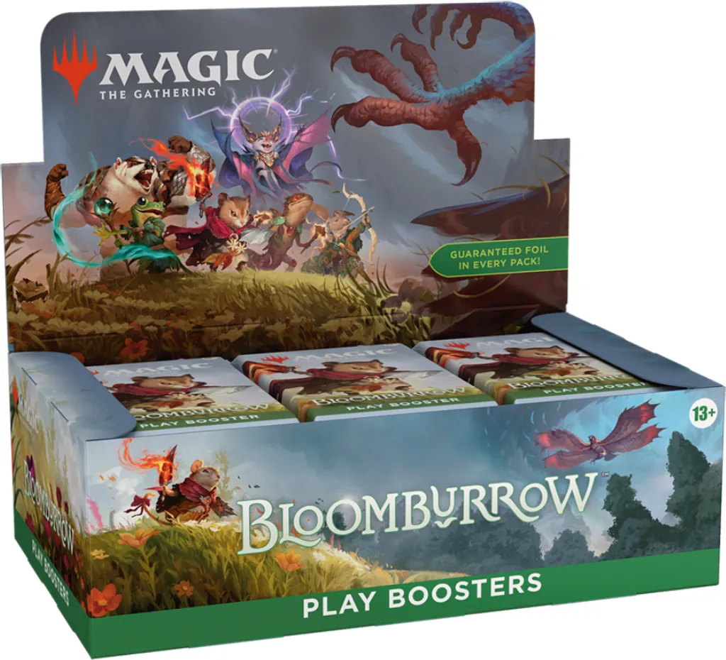 Bloomburrow Play Booster Box - 36 Paquets avec Cartes Rares et Brillantes