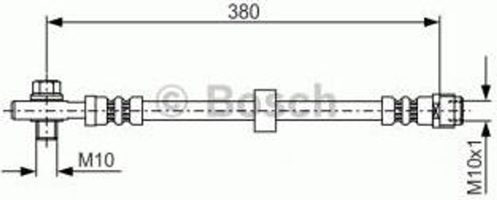 Bosch Bremsschlauch 1 987 476 696