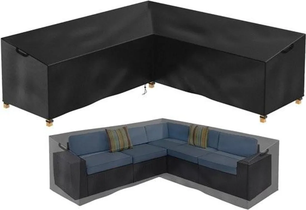 Copertura Mobili Giardino L 215x215x80x85cm - 600D Oxford Impermeabile