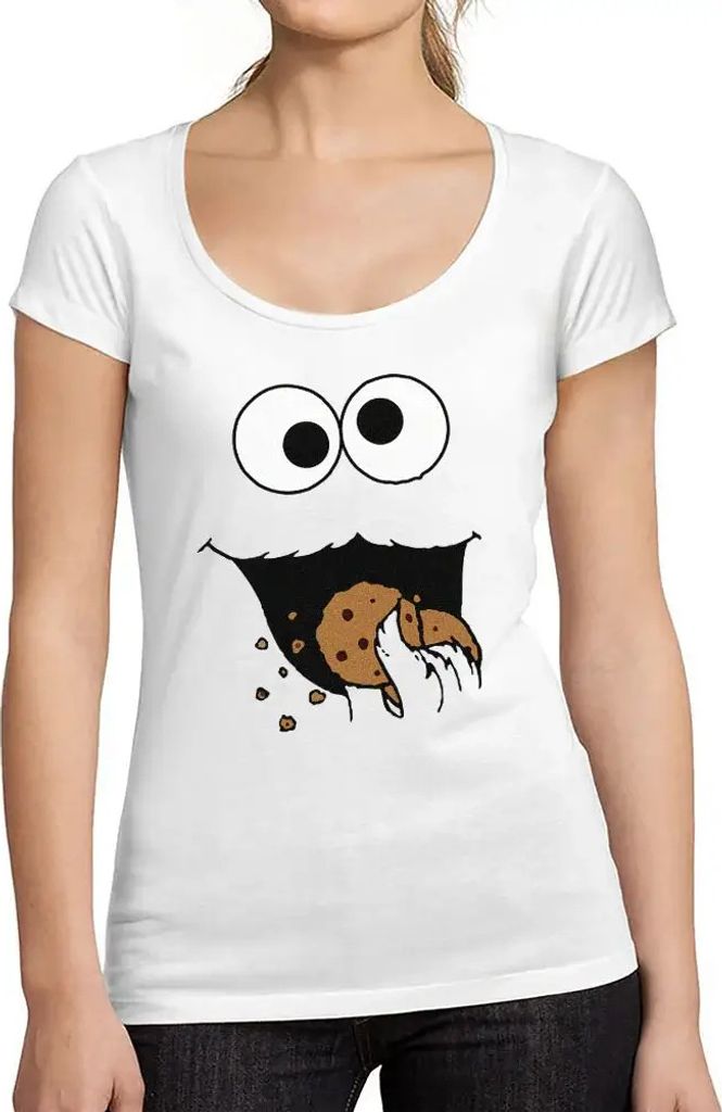 Damen Grafik T-Shirt Fasching Karneval & Keks-Monster Öko-Verantwortlich Vintage Jahrgang Kurzarm Lustige Druck Geburtstag Geschenk Frau