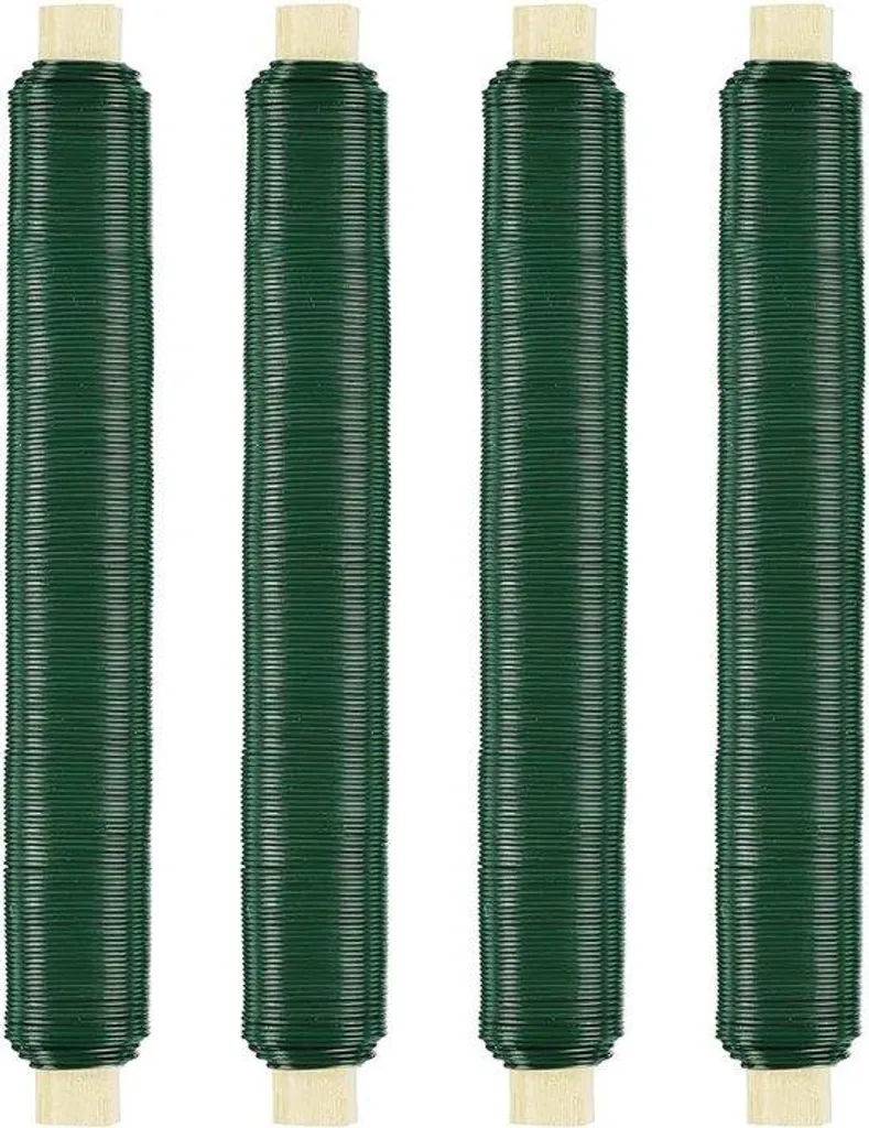 Fil de liage galvanisé anti-rouille pour fixation durable 0,5 mm - 4 pcs
