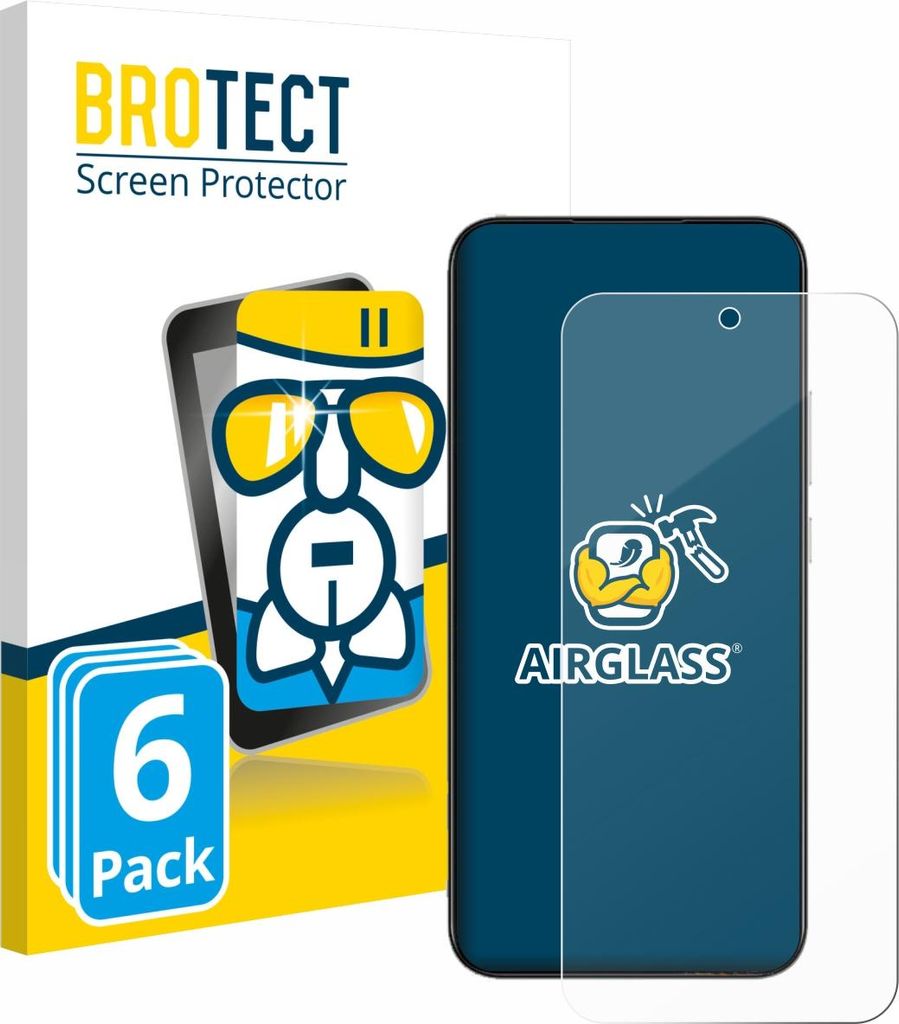 6x BROTECT Schutzglas für realme Narzo 90 Schutzfolie Panzer Folie Glas Display Schutz klar