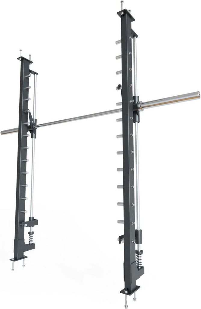 ATLETICA R8-Smith Multipresse Anbausatz | Kompatibel für alle R8 Power Rack Tiefen | Kraftstation Anbausatz | Linearlagerung