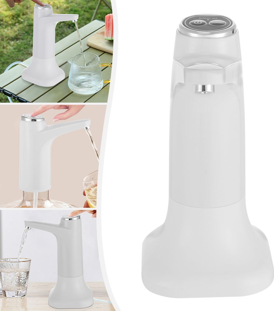 Elektrischer Wasserspender, Pumpe für Wasserflasche, Wasserspender Wasserpumpe für Zuhause Büro Küche