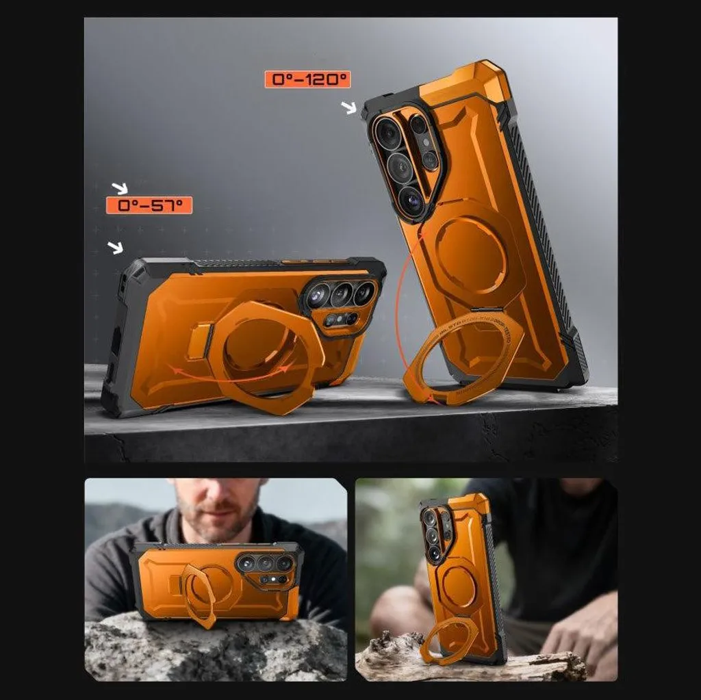 Custodia Samsung S26 Ultra Supcase UB Grip: Stile e Sicurezza MagSafe - 5