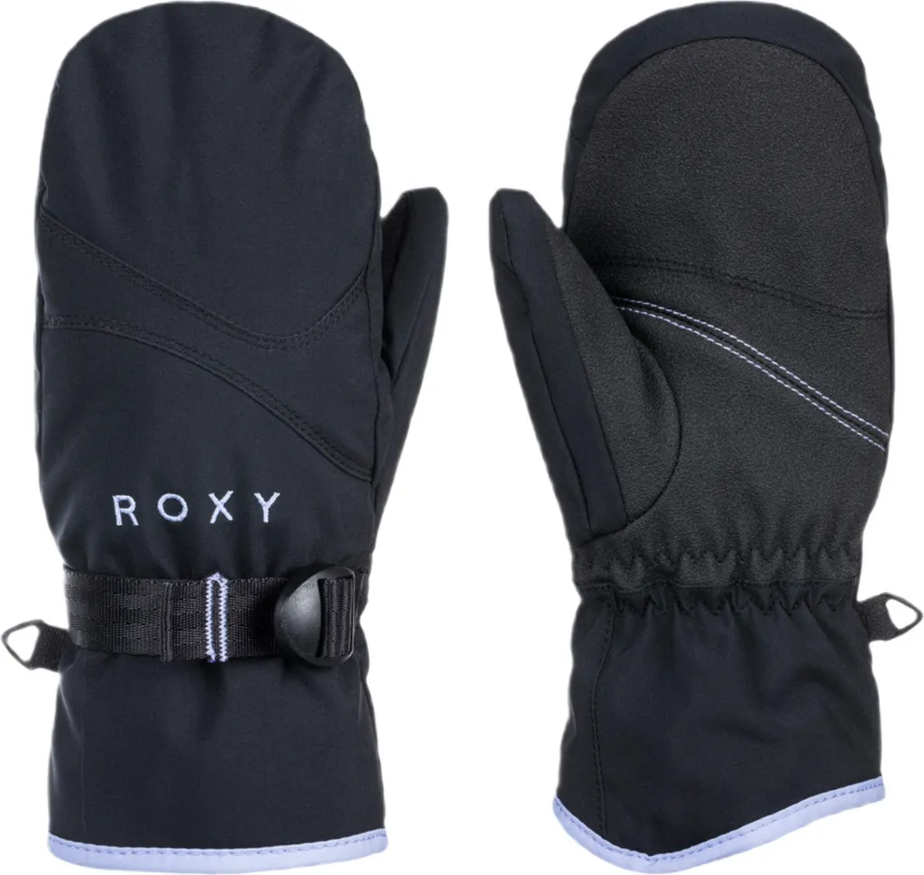 Guanti Sci Roxy Jetty Girl Solid Bambina L - Calore e Grip per la Neve