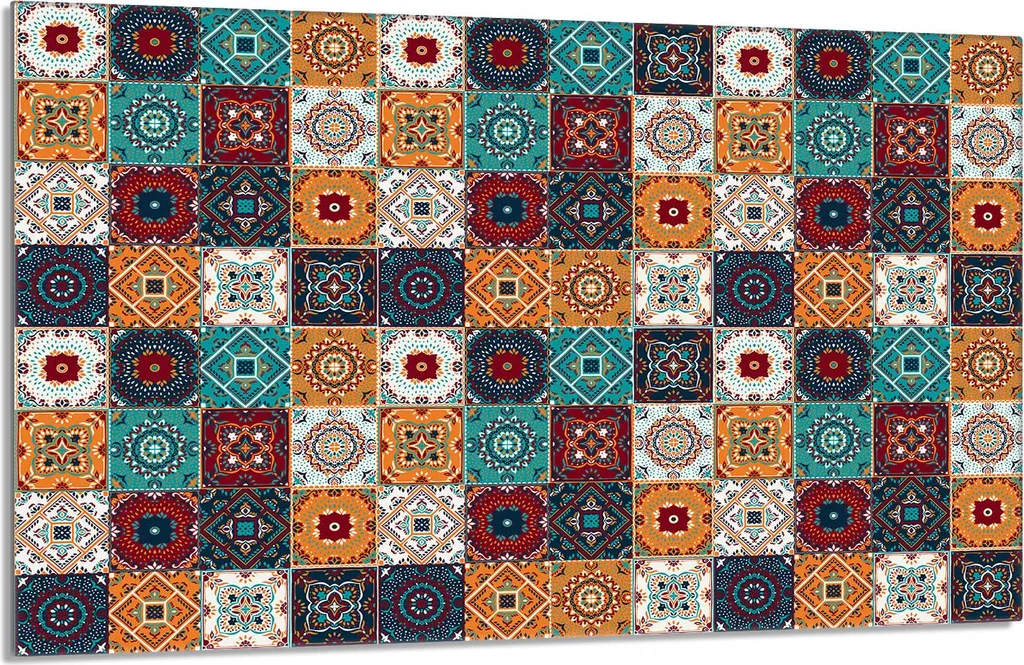 Copri Piano Cottura Vetro 80x52cm - Protezione Mosaico Universale