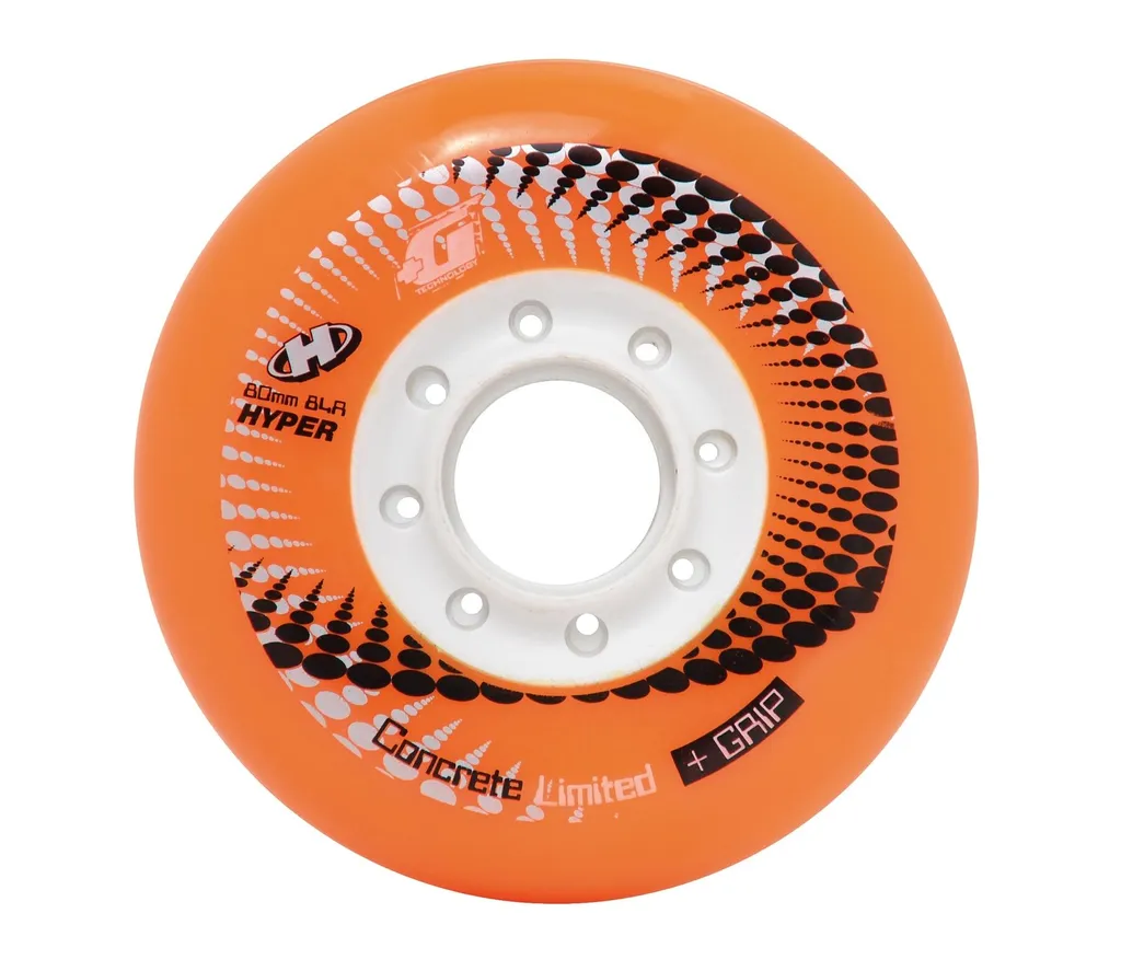 Roulettes Hyper Wheels Concrete 76mm 84A : Finie l'Usure Prématurée
