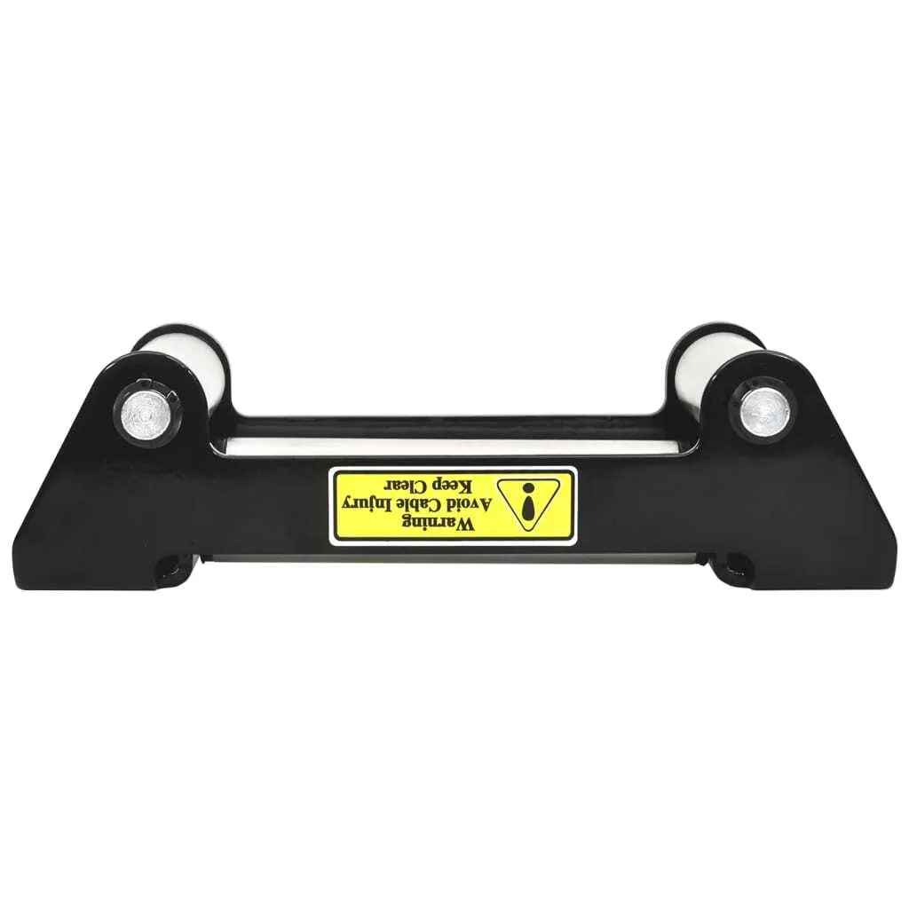 Guide à rouleaux acier 4 voies contre usure câble treuil 5000 lbs