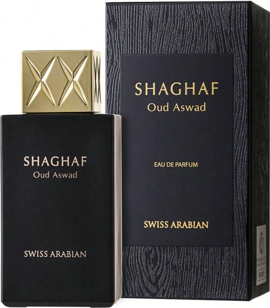 Swiss Arabian Shaghaf Oud Aswad eau de parfum unisex 75 ml Immagine del prodotto 