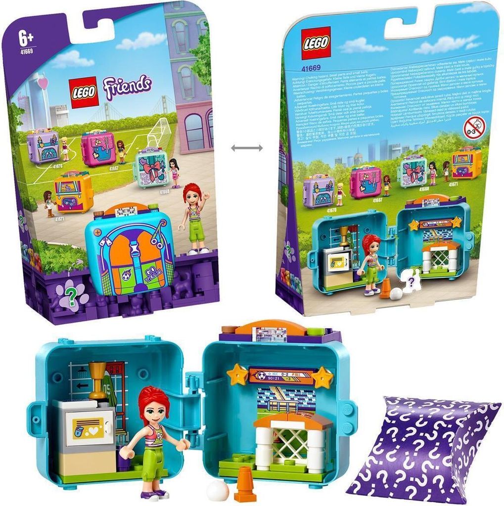 LEGO® Friends 41669 Kit de construction du cube de football Image du produit 