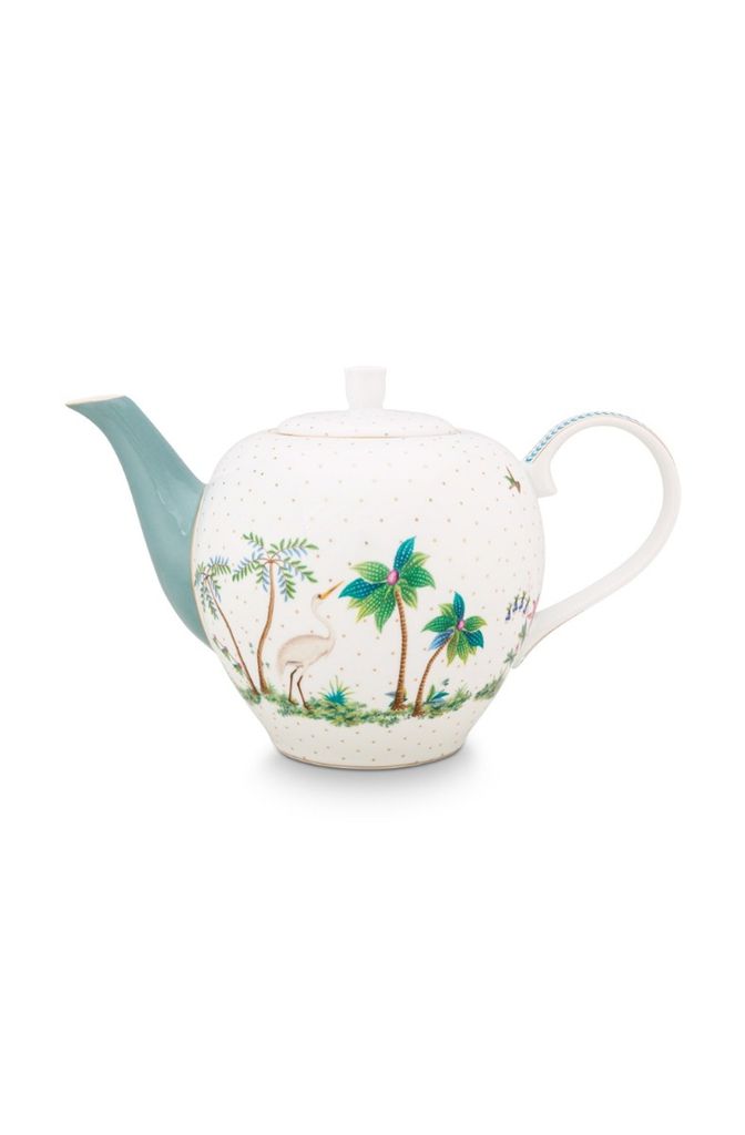 PIP STUDIO Jolie Dots Gold Teekanne gross 1,6 l