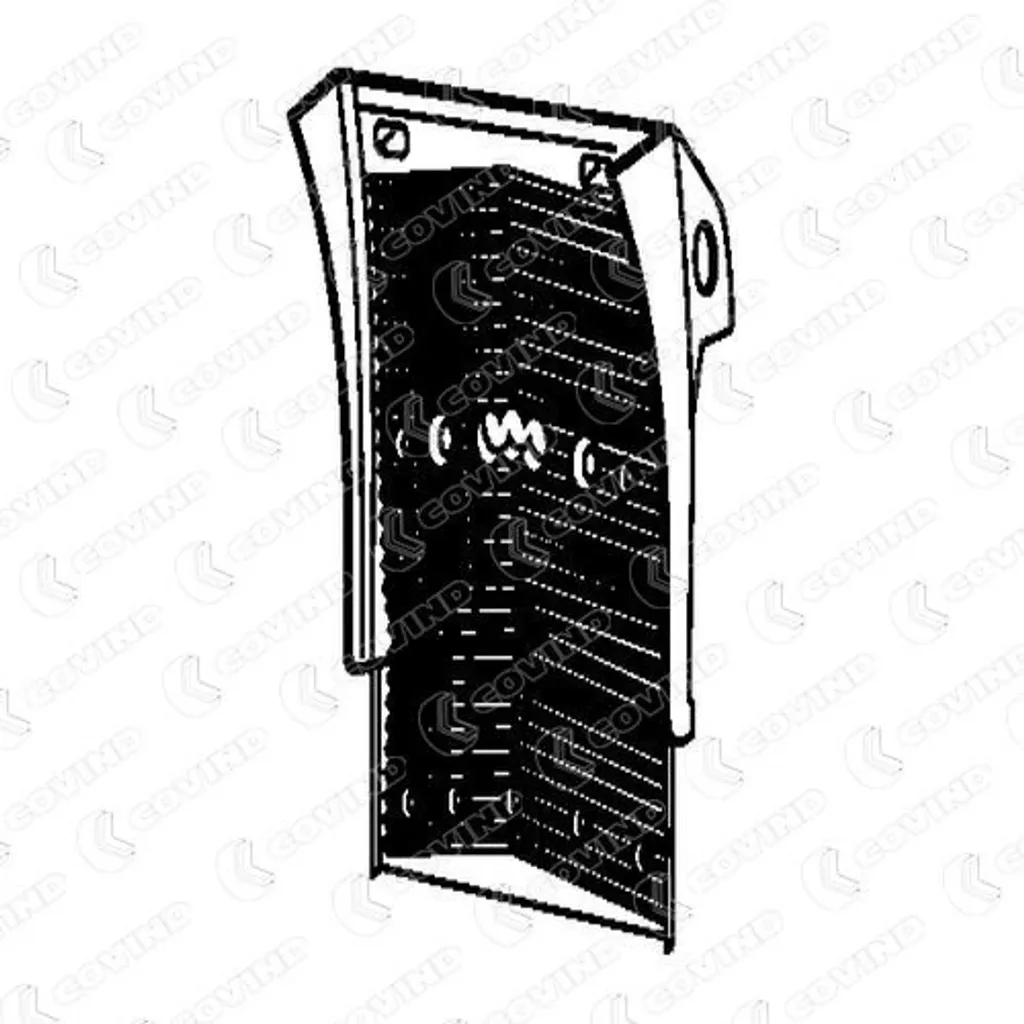 Garde-boue Arrière Gauche COVIND TGX/518 - Protection de Roue Camion