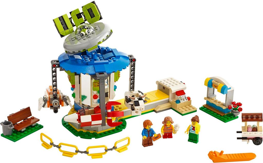 Carosello del Luna Park LEGO® Creator, 31095 Immagine del prodotto 