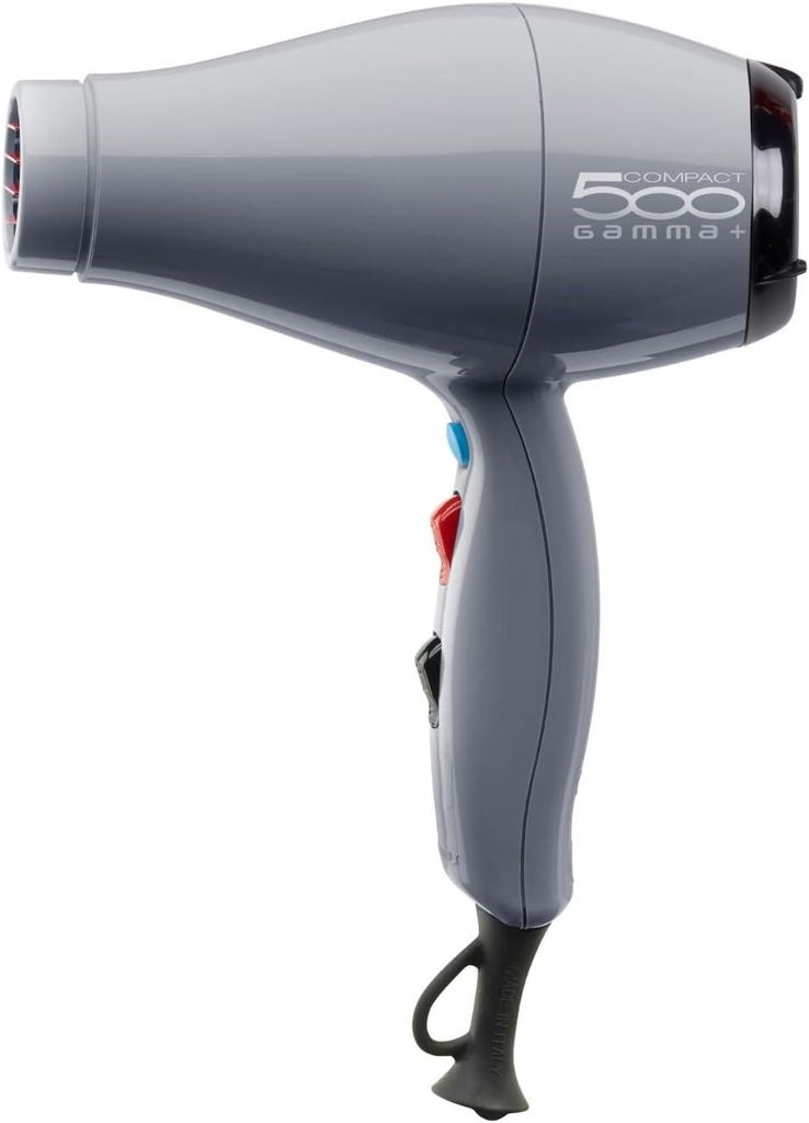Professioneller Haartrockner 500 Compact Light, leichter und kompakter , E.T.C. Tieftrocknende Technologie, Turmalin-beschichtetes Gitter, W1800-2000